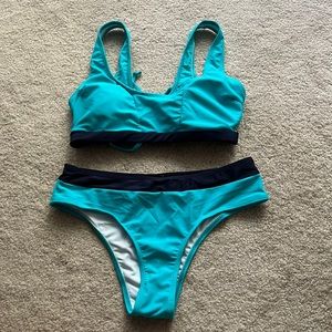 Two piece bathing suit